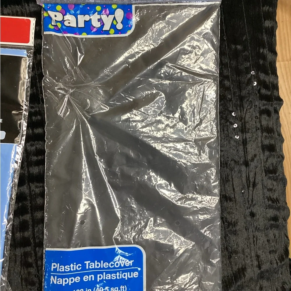 Set of 4 Heavy Duty Disposable Table Cover - Party Supplies 54 x 108